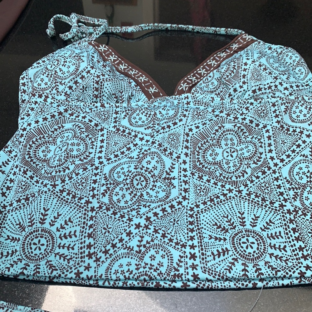 2pc bathing suit with coverup